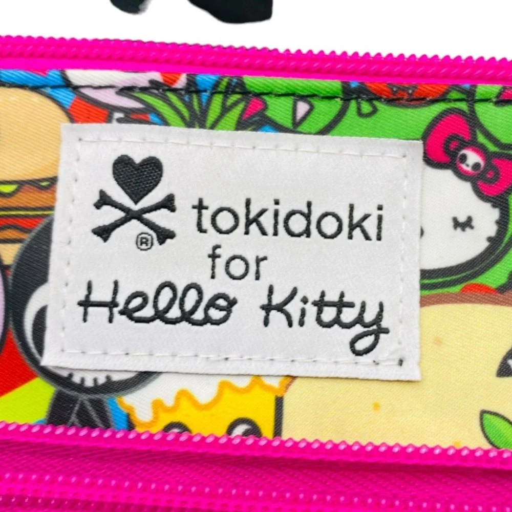 Tokidoki for Hello Kitty Crossbody Bag Sanrio Character Print Satchel Multi